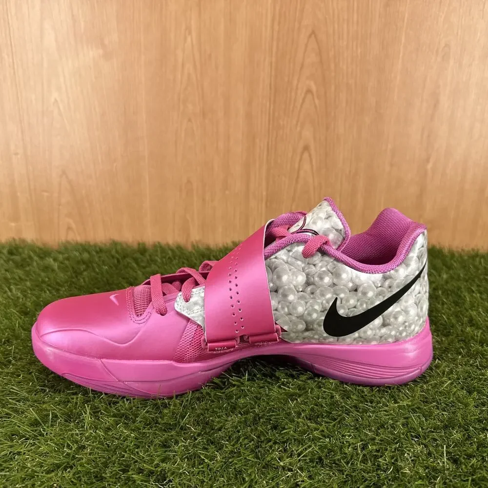 Nike KD 4 Retro Aunt Pearl Pink Basketball Shoes HF9098-600 Men's Size 10